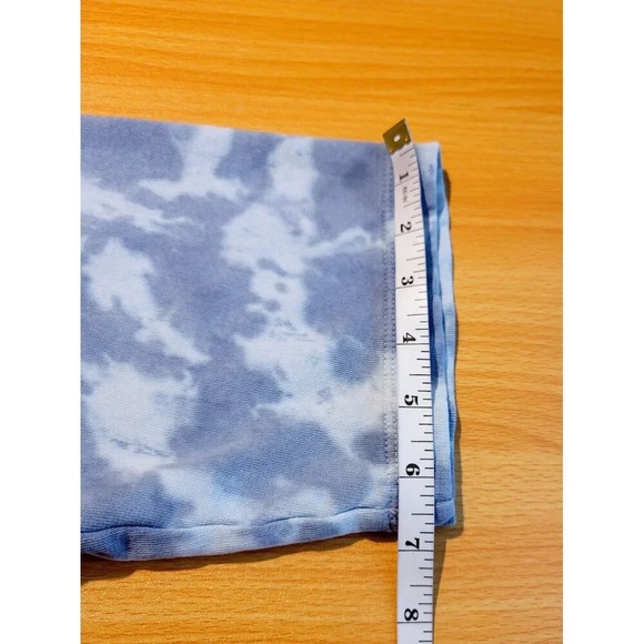 Pure Jill Sweatshirt Large Tie-Dye Blue Breathable Casual Comfort Pullover Boho - Picture 6 of 13